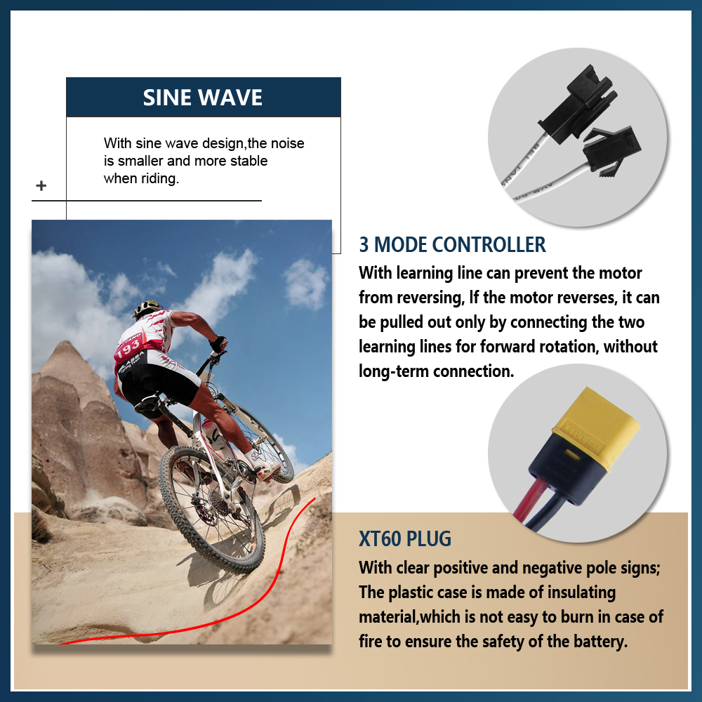 Ebike 컨트롤러 48V/72V 3 모드 컨트롤러 사 - Ebike Conversion Kit 72V 3000W 리뷰 및 가격