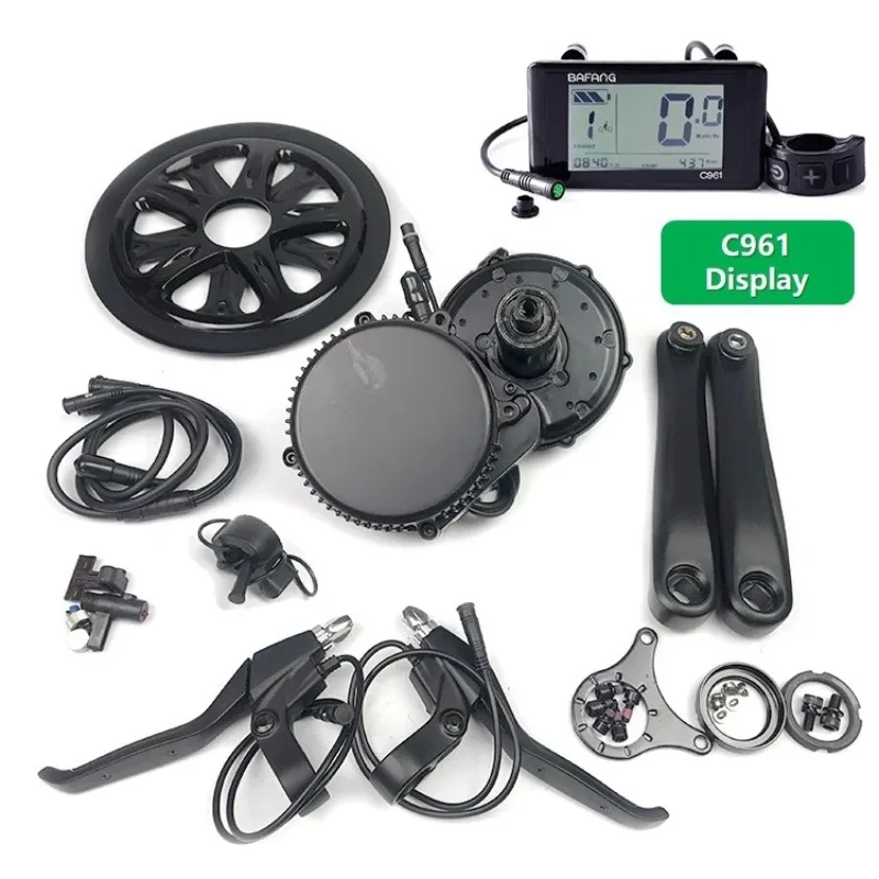 C961 디스플레이가 포함된 E-바이크용 G340 미드 - Mid Drive Motor Kit 52V 1000W 리뷰 및 가격