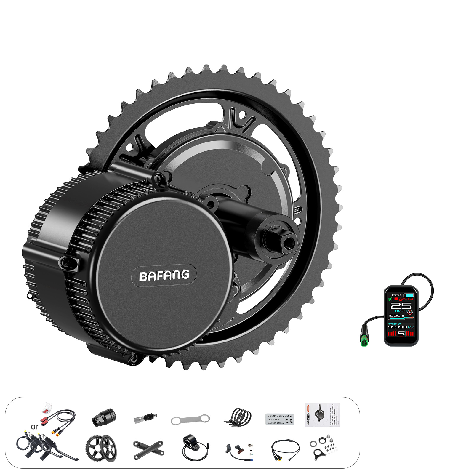 바팡 750W 48V 미드 드라이브 모터 키트 BBS0 - Bafang Bbs02B 48V 750W Mid Drive Kit 리뷰 및 가격