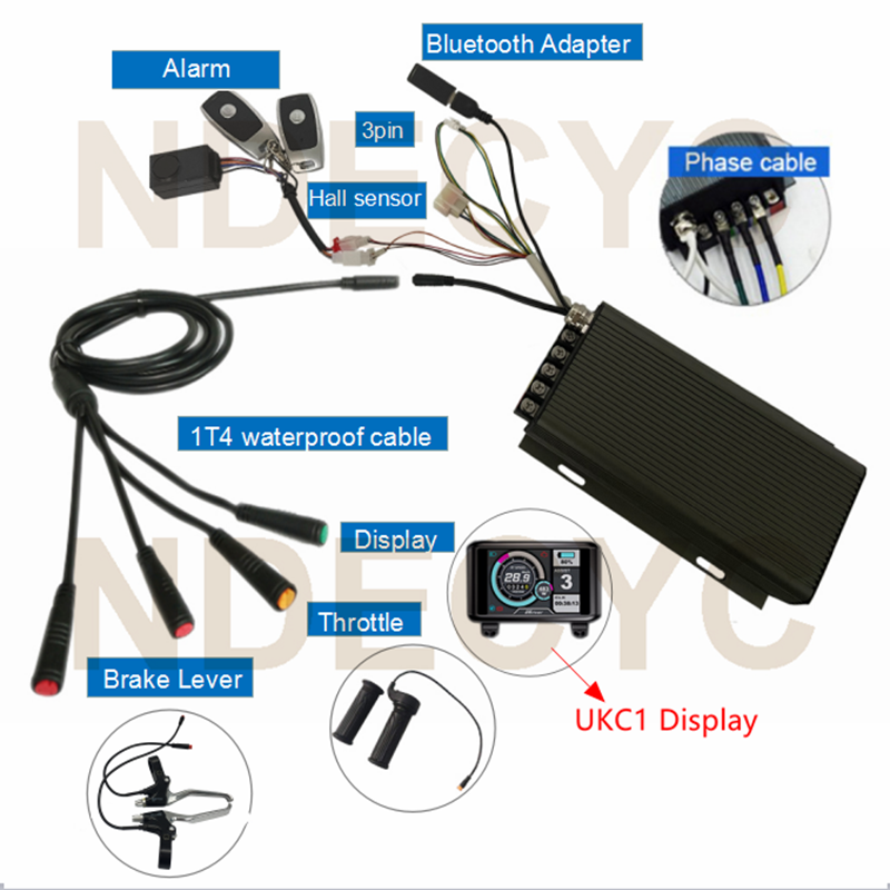 NBP 20/24/26x4.0 48-72V 3000W  - Ebike Conversion Kit 72V 3000W 리뷰 및 가격
