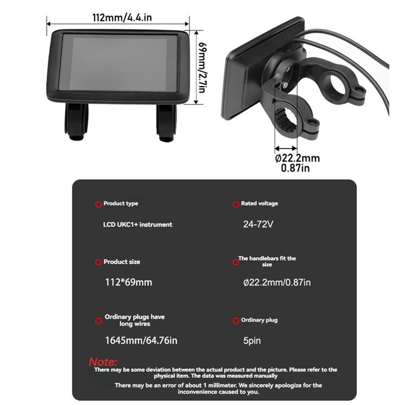 HOES-UKC1+ LCD 디스플레이 계측기 + 사인파 - Sine Wave Controller 48V 72V 80A 리뷰 및 가격