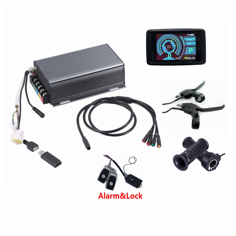 프로그래밍 가능한 Sabvoton SVMC 72V 80 - 72V 5000W Hub Motor Kit 리뷰 및 가격