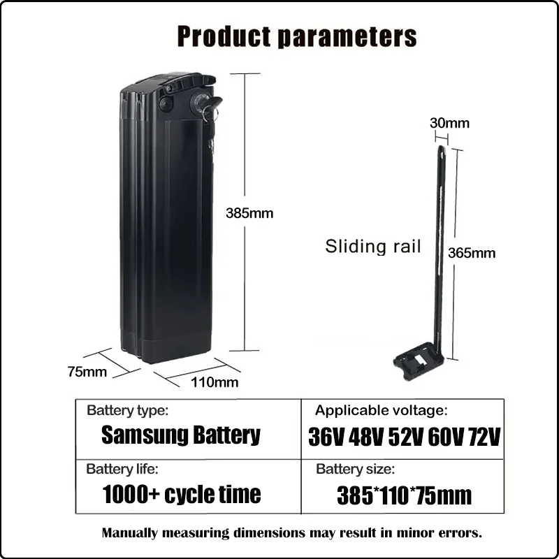 전기 자전거 36v 48v 52v 실버피쉬 배터리 60 - Electric Bicycle Battery 72V 30Ah 리뷰 및 가격