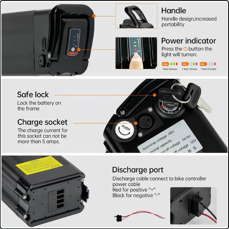 전기 자전거 36v 48v 52v 실버피쉬 배터리 60 - Electric Bicycle Battery 72V 30Ah 리뷰 및 가격