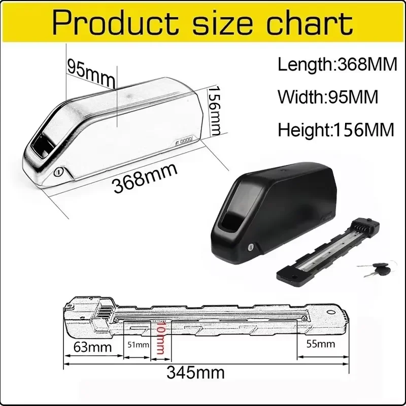 Cham 52V, 48V, 72V, 50Ah, 60Ah - Ebike Battery 48V 20Ah Hailong 리뷰 및 가격