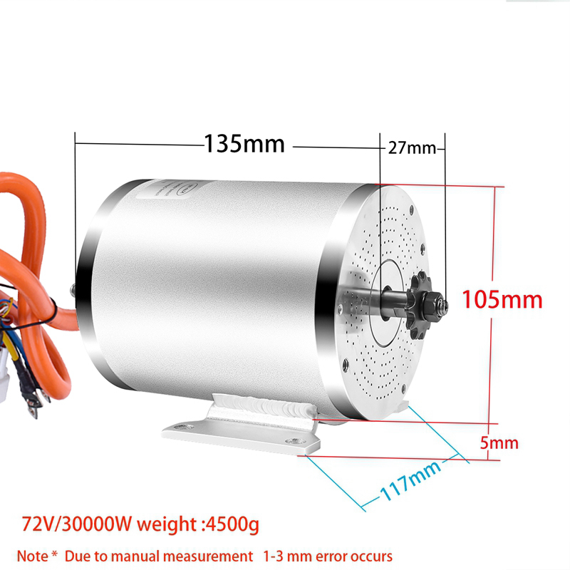 48V 72V 3000W 2000W 전기 브러시리스 모 - Ebike Conversion Kit 72V 3000W 리뷰 및 가격